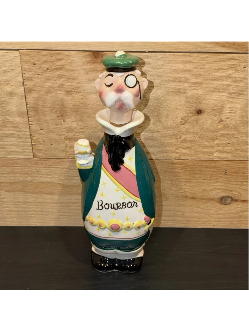 Lego Leo Goldman 1960 Kitschy Pirate Bourbon Bottle Decanter Japan MCM Rare Vtg